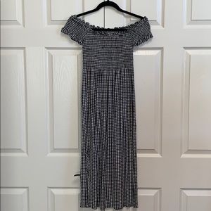 Bardot Cindy Black & White Gingham Dress XS
